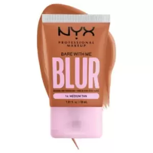 Image of NYX Professional Makeup Bare With Me Blur Tint Foundation 14 Medium Tan