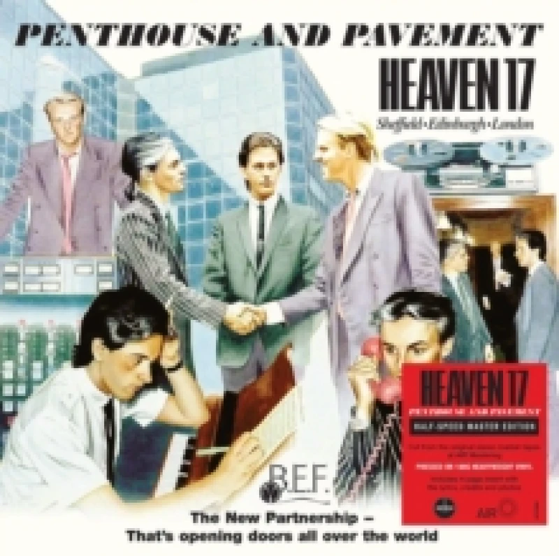 Image of Heaven 17 Penthouse And Pavement [Half Speed Master] Vinyl LP Black unisex
