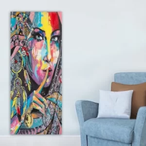 Image of DKY4324528998_50120 Multicolor Decorative Canvas Painting