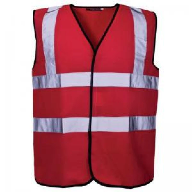 Image of ESE Direct Red Reflective Vest - Size Small 405420 Hi Vis Clothing