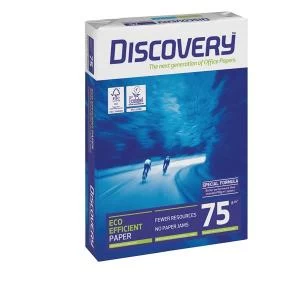 Image of Original Discovery A4 Ream Wrapped Paper 75gsm 5 Pack of 500 Sheets