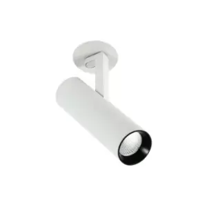 Image of Italux Bocca White 4000K - Modern Technical LED Recessed Ceiling White, Black, Cool White 4000K 1590lm