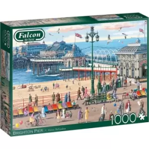 Image of Jumbo Falcon De Luxe Brighton Pier 1000 Piece Jigsaw Puzzle