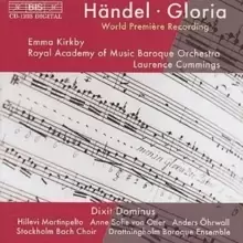Image of Handel/ Gloria - World Premier Recording. Royal Academy of Music