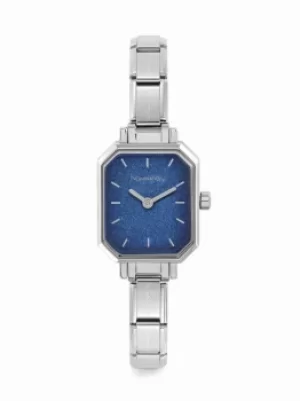 Image of Nomination CLASSIC Paris Blue Glitter Rectangular Dial Bracelet...