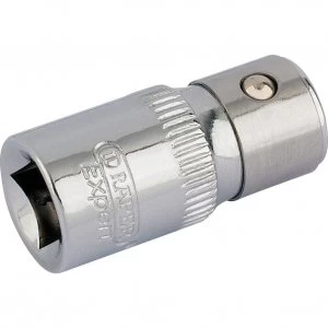Image of Draper Expert 1/4" Square Drive x 1/4" Hexagon Screwdriver Bit Holding Socket