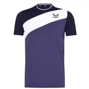 Image of Castore Wimbledon White Collection Lifestyle T Shirt - Blue