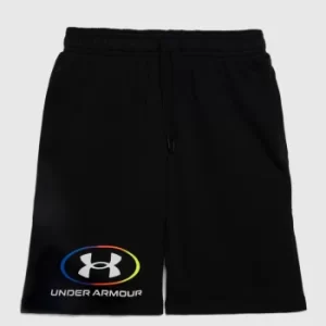 Image of Under Armour Lockertag Shorts In Black
