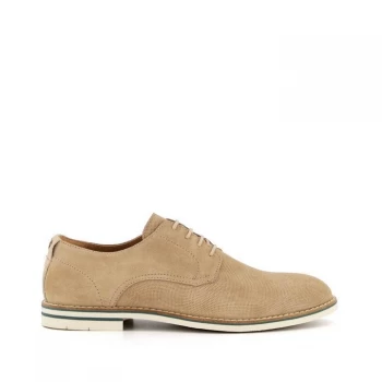 Image of Dune London Bravas Smart Shoes - Sand Suede