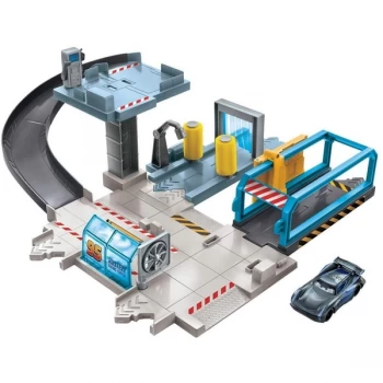 Image of Disney Cars - Rust Eze Tune Up Center with Jackson Storm Playset