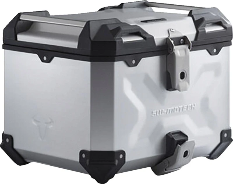 Image of ALK.00.733.15000/S - SW Motech TRAX ADV Top Case For KTM Adventure 1050 2015-2016 - Silver Anodized/Silver ALK.00.733.15000/S