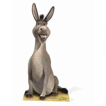 Image of Shrek Donkey Mid Sized Cut Out
