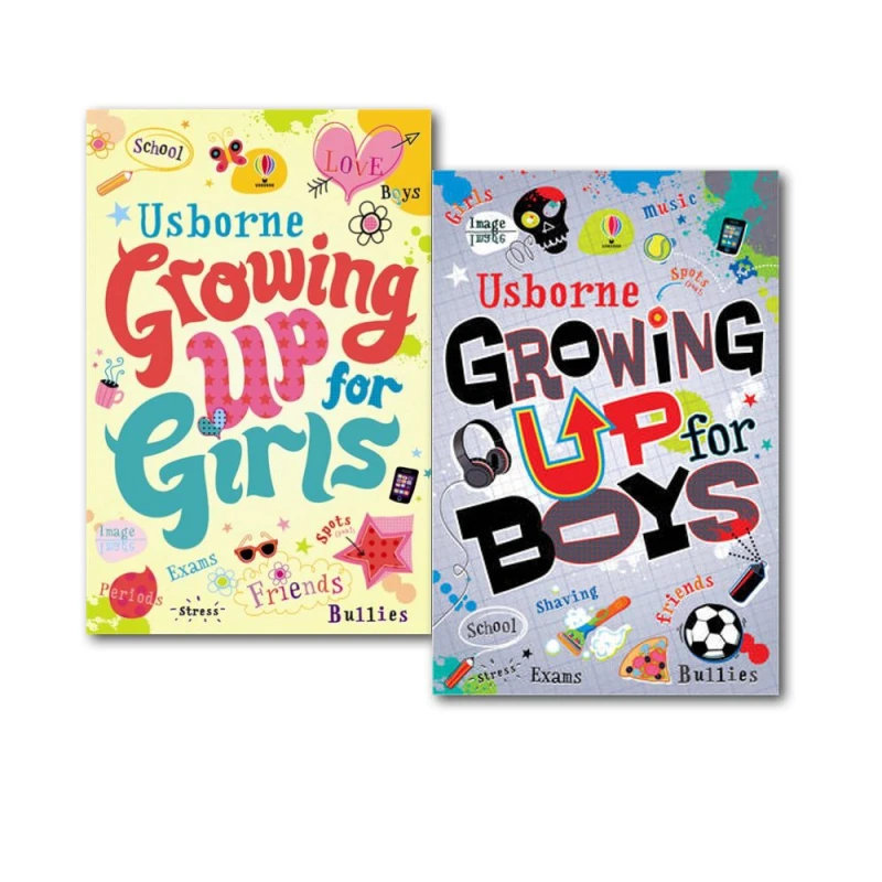 Image of Usborne Growing up for Boys and Girls Collection 2 Books Set [Paperback] Felicity Brooks, Alex Frith Books