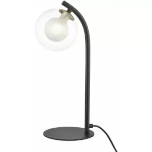 Image of Impex Remy 1 Light Table Lamp Gold Black