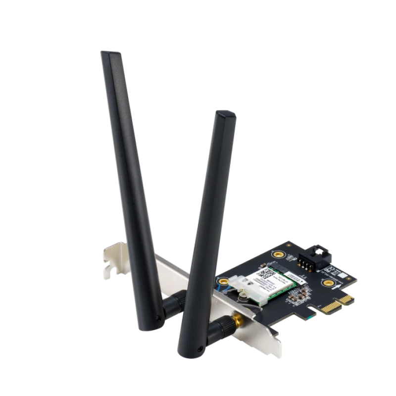 Image of ASUS PCE-BE6500 Ultrafast WiFi 7 Bluetooth 5.4, WPA3 Network Card - 90IG09G0-MO0B00