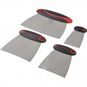 Image of Faithfull 4 Piece Stainless Steel Filler and Spreader Set