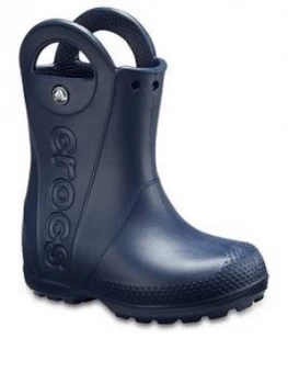 Image of Crocs Handle It Wellington Boots - Navy
