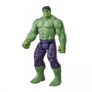 Image of Marvel Avengers Titan Hero Series Blast Gear Deluxe Hulk Action Figure