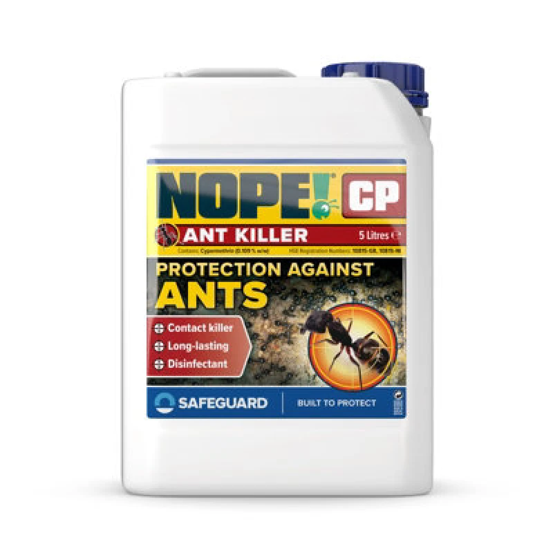 Image of NOPE! Nope Cp Ant Killer (5 Litre) Effective Ant Control - Fast-Acting And Long-Lasting For Indoor & Outdoor Use.