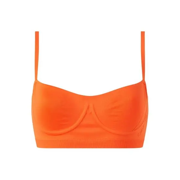 Image of Calvin Klein Bonded Bralette - Orange 12