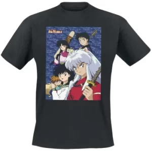Image of InuYasha Group T-Shirt black