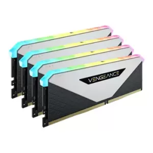 Image of Corsair Vengeance RGB RT White 64GB 3200MHz DDR4 Memory Kit