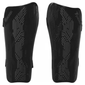 Image of Precision Origin.0 Strap Shin Guards Black Large