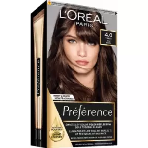 Image of LOreal Paris Preference Permanent Hair Color 4.0 Tahiti