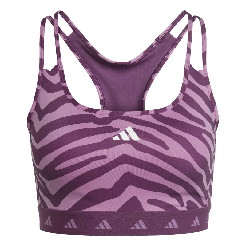 Image of adidas Hyperglam Bra - Purple Purple 32B
