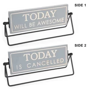 Image of Moving Memo Double Plaque Awesome