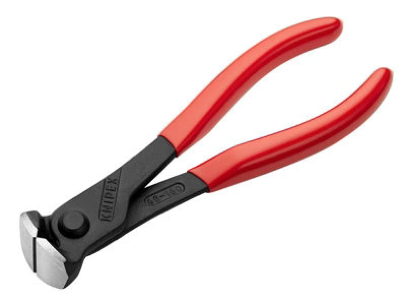 Image of Knipex 68 01 160 End Cutting Nippers PVC Grip 160mm 68-01-160