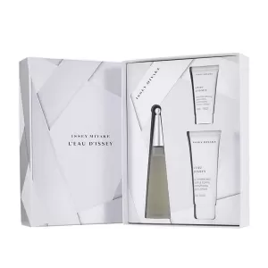 Image of Issey Miyake LEau DIssey Gift Set 50ml Eau de Toilette + 50ml Shower Gel + 50ml Body Lotion