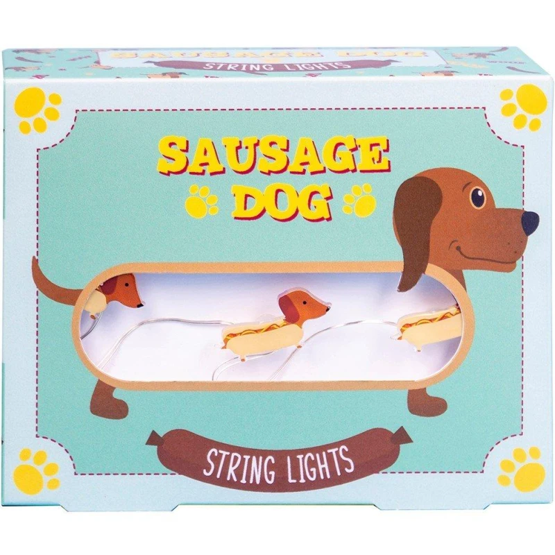 Image of Other Sausage Dog Mini String Lights None unisex one size