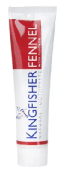 Image of Kingfisher Fennel Fluoride Toothpaste 100ml