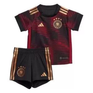 Image of adidas Germany 22 Away Baby Kit Kids - Black