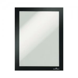 Image of Durable Duraframe Self-Adhesive Frame A5 Black 489801