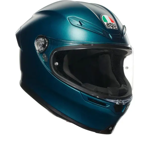 Image of AGV K6 S E2206 MPLK Petrolio Matt 013 Full Face Helmet Size L