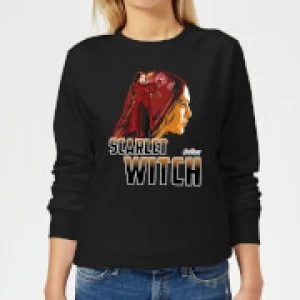 Image of Avengers Scarlet Witch Womens Sweatshirt - Black - M