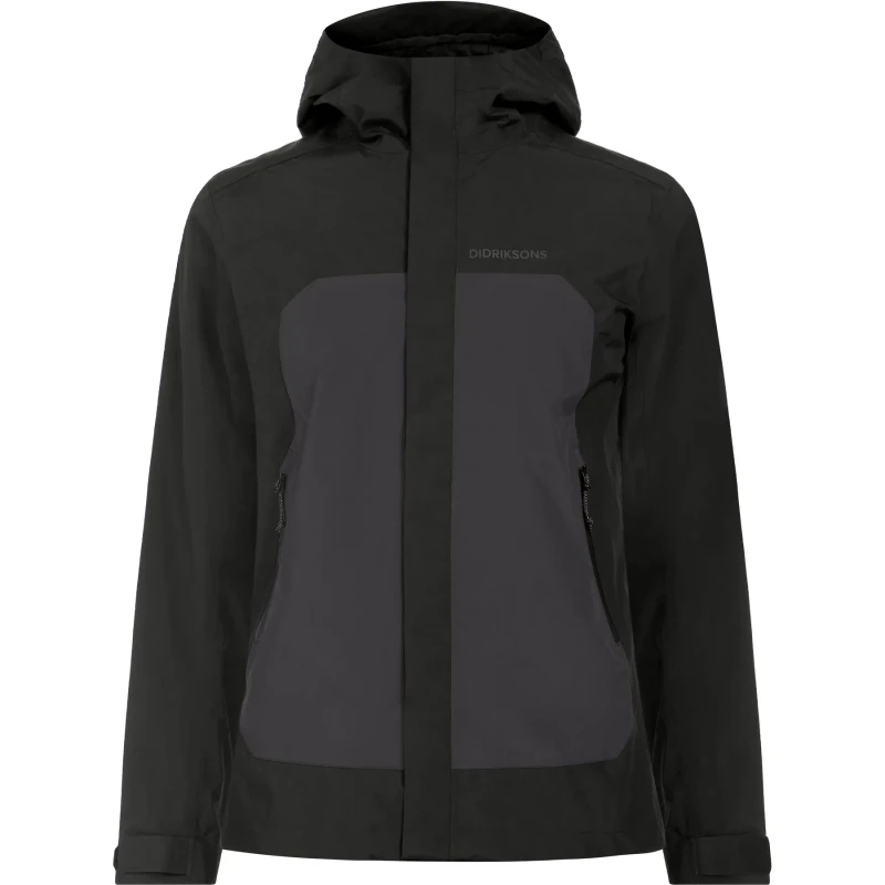 Image of Waterproof jacket Didriksons Grit Noir Unisex L