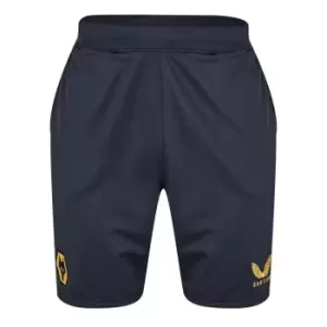 Image of Castore Wolves Shorts Mens - Blue
