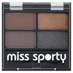 Image of Miss Sporty Studio Quattro Eyeshadow Palette no.414 Brown