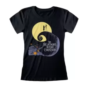 Image of Nightmare Before Christmas - Silhouette (Fitted) Small