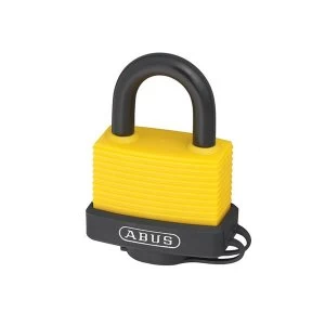 Image of ABUS Mechanical 70AL/45mm Aluminium Padlock Orange Keyed Alike 6401