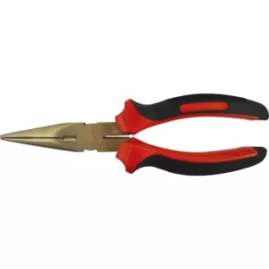 Image of 8" Spark Resistant Long Nose Pliers Al-Br