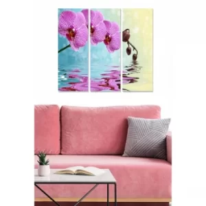 Image of MDF8830272 Multicolor Decorative MDF Painting (3 Pieces)