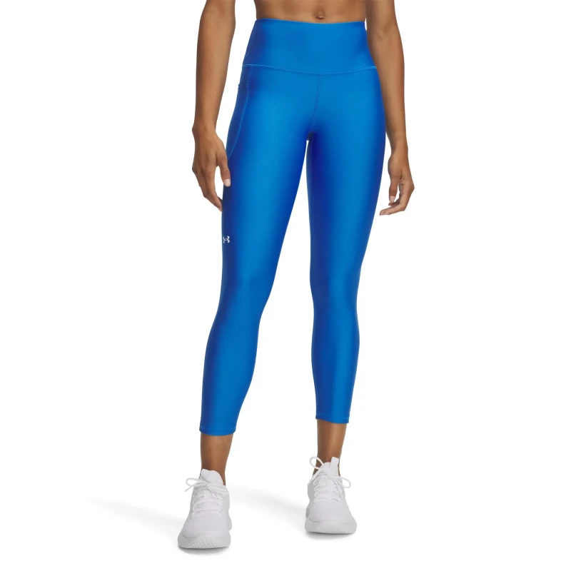 Image of Womens high-waisted leggings Under Armour HeatGear Bleu Female S