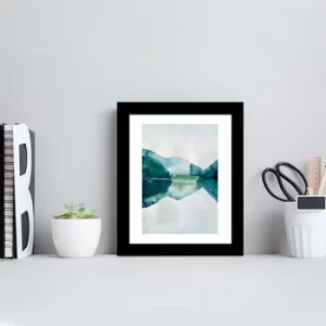 Image of SCTCIZ-018 Multicolor Decorative Framed MDF Painting