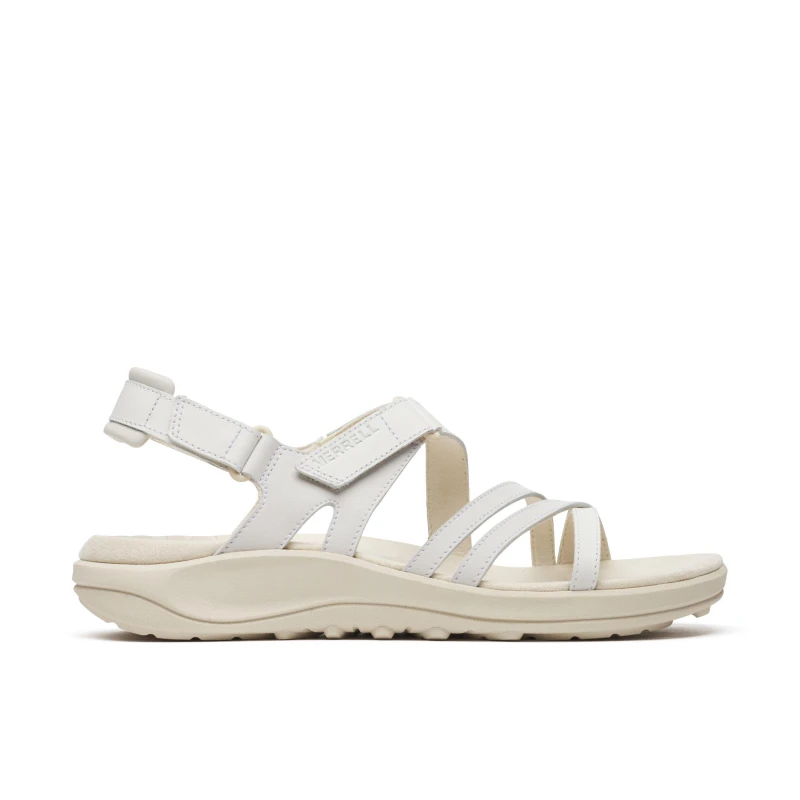 Image of Merrell Harbour Backstrap Walking Sandal Womens White female 4 (37)