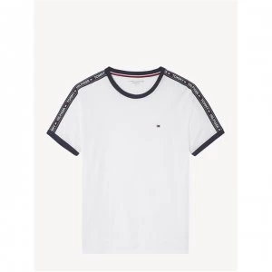 Image of Tommy Bodywear HWK Tape T Shirt - WHITE