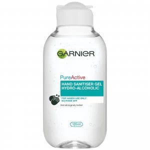Image of Garnier Pure Active Purifying Hydro Alcoholic Hand Sanitiser Gel 125ml